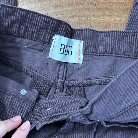 BDG high and wide corduroy pant in brown retro - Picture 6 of 12